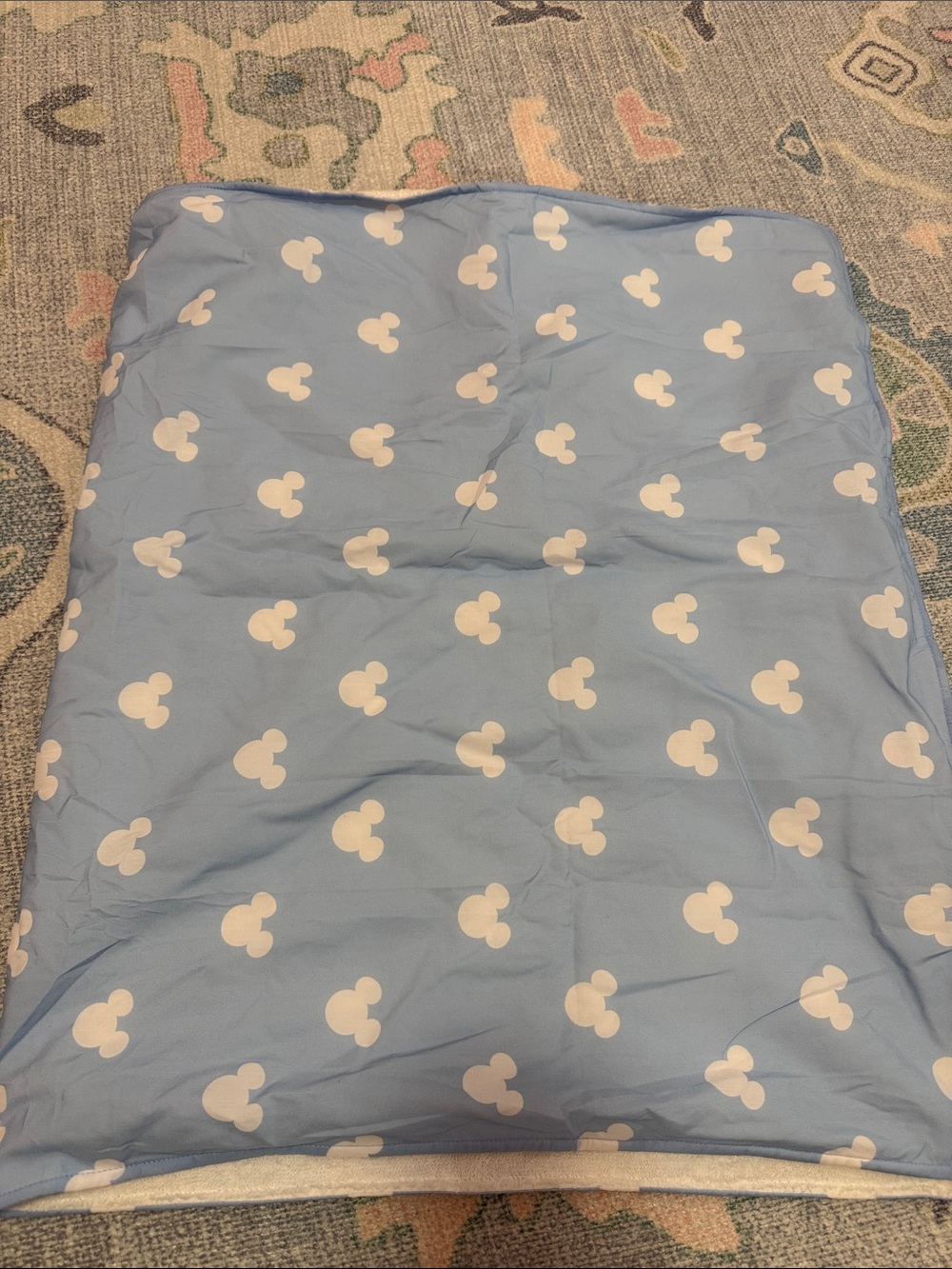Cecil and Lou Mickey Mouse Blue Towel